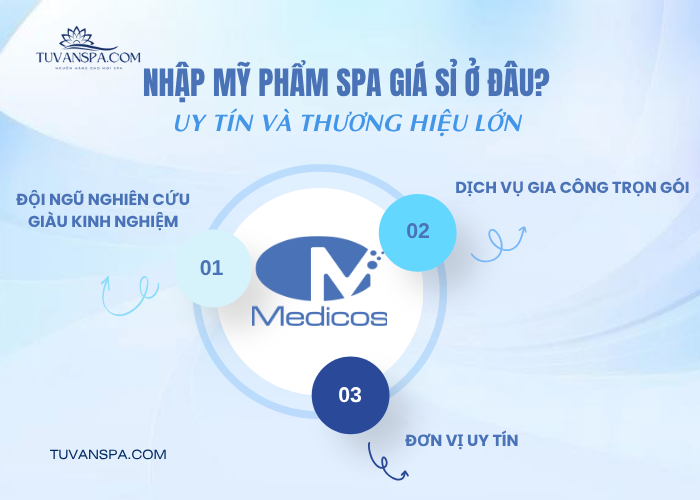 Các chủ spa nên nhập mỹ phẩm uy tín ở nhà máy nào? 